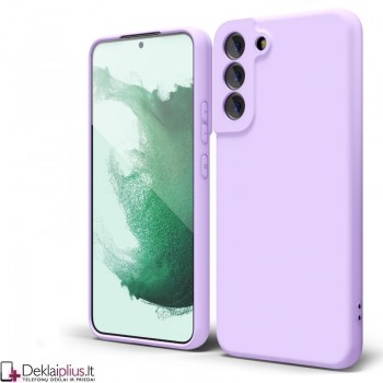 Liquid Air silikoninis šviesiai violetinis dėklas - su kameros apsauga (Samsung S22 Plus) Liquid Air silikoninis šviesiai violetinis dėklas - su kameros apsauga (Samsung S22 Plus)